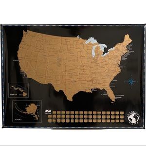 Wonderful Maps Scratch Off